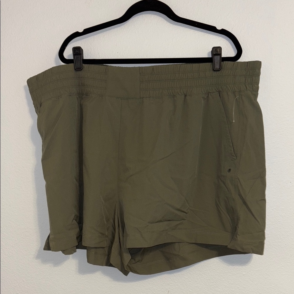Old Navy Casual Olive Green Stretch Shorts